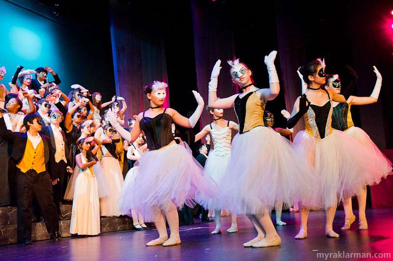 Pioneer Theatre Guild: Phantom of the Opera | “Masquerade”: Swirl of gown.