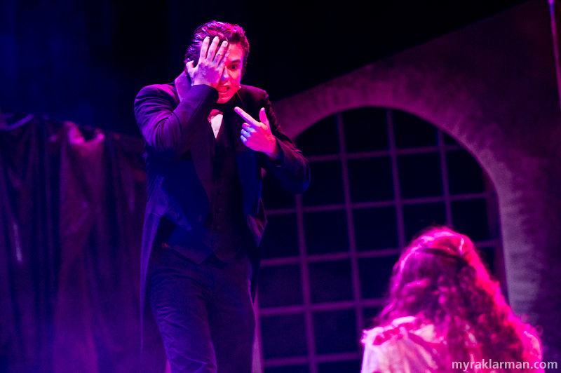 Pioneer Theatre Guild: Phantom of the Opera | When Christine removes the Phantom’s mask, romance turns to rage. We may not get to see the ugly side of the Phantom’s face, but we experience a frightful side of his temperament. 