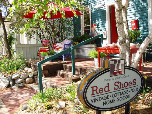 There’s No Place Like Red Shoes | The most welcoming storefront on the planet. (Photo by Catherine Thursby)