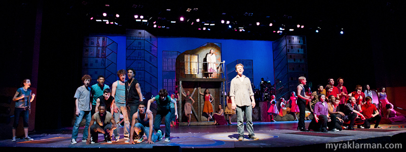 Pioneer Theatre Guild: West Side Story | The Jets and Sharks (and their girls) in “Tonight.”