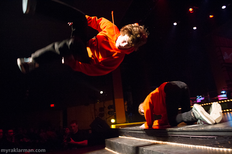 FutureStars 2013 | Top-5 finishers Nick Barvinok and Andrew Krenz (who is who?) dance to Bridge to Canada.