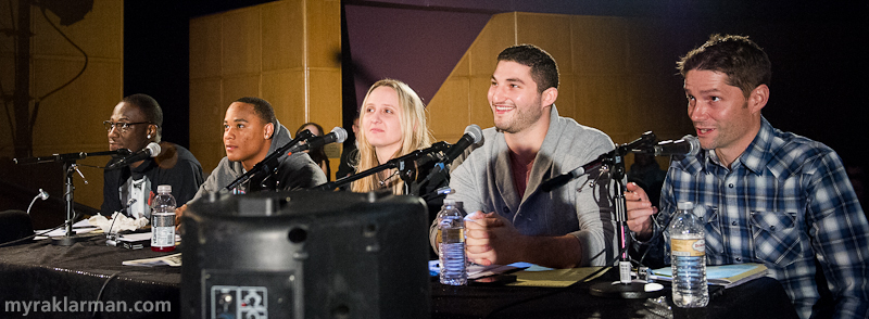 FutureStars 2013 | Guest judges included UM football players Devin Gardner and Jeremy Gallon, musician and Neutral Zone music coordinator Ingrid Racine, singer Dan Henig, and host of Tree Town Sound on 107.1 FM Matthew Altruda.