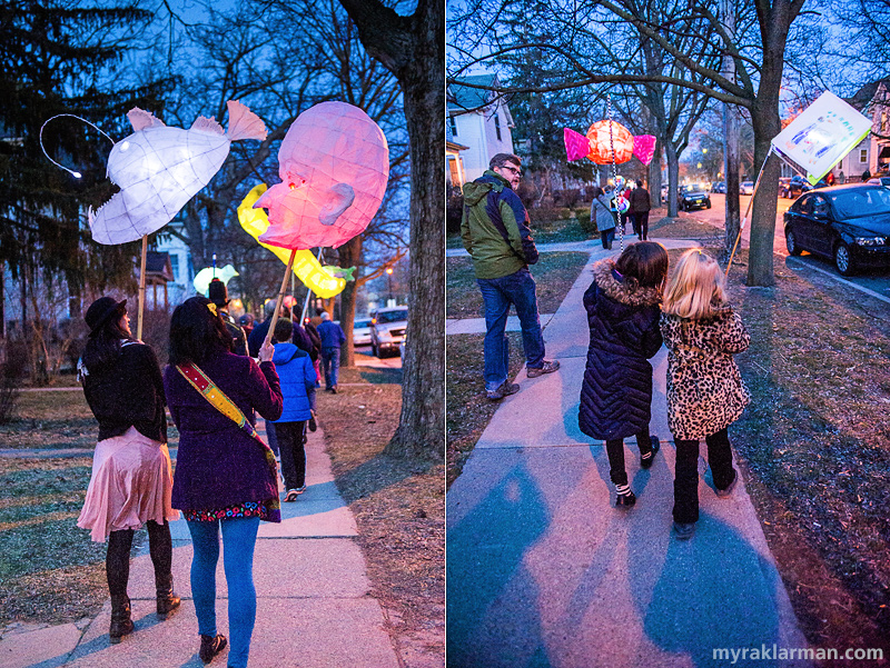 FoolMoon 2013 | What could be more magical than strolling down Catherine St. with a good friend and your very own (or borrowed) hand-made luminary? 