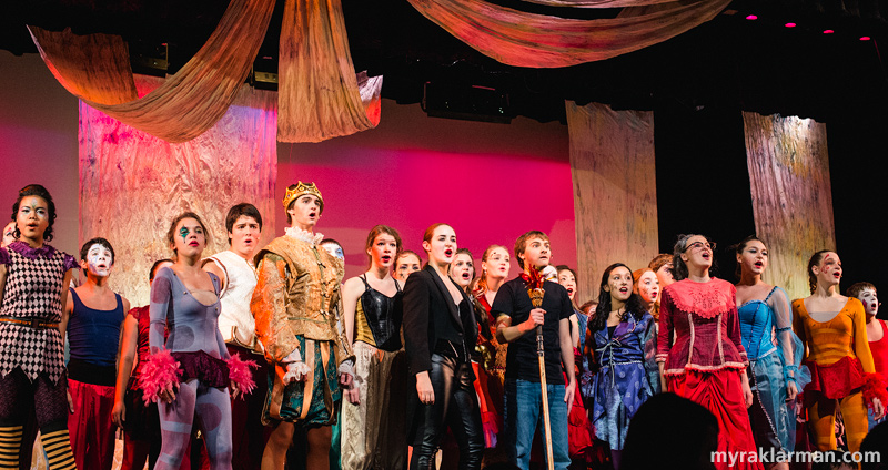 Pioneer Theatre Guild: Pippin | “Think about your life Pippin, think about the dreams you planned.” Troupe members try to persuade Pippin to risk his life for one glorious, fiery, grand finale!