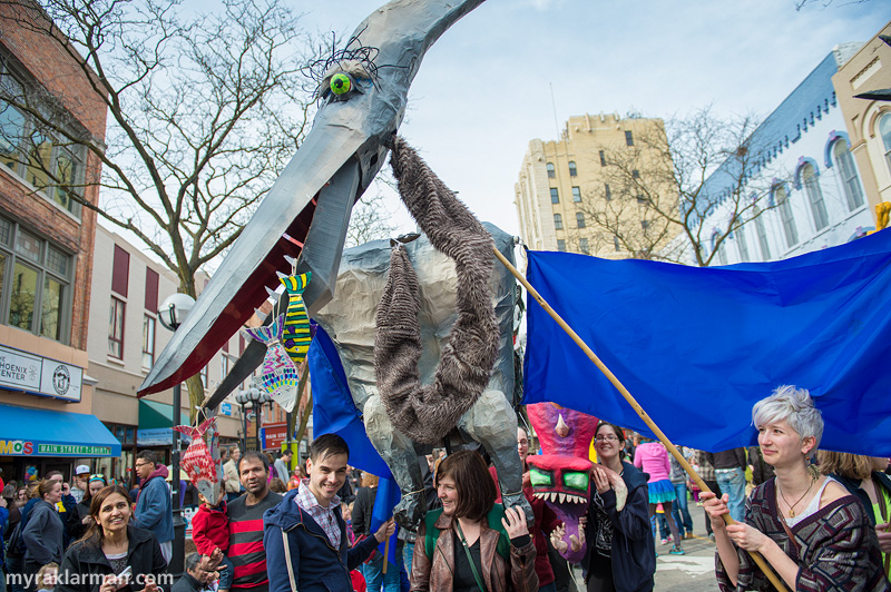FestiFools 2014 | The Cup for Most Fantabulous Foolish Act was awarded to this here Pet Pterodactyl.