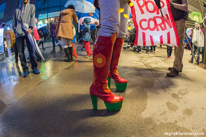 FoolMoon 2015 | Wearing her “high water” boots.