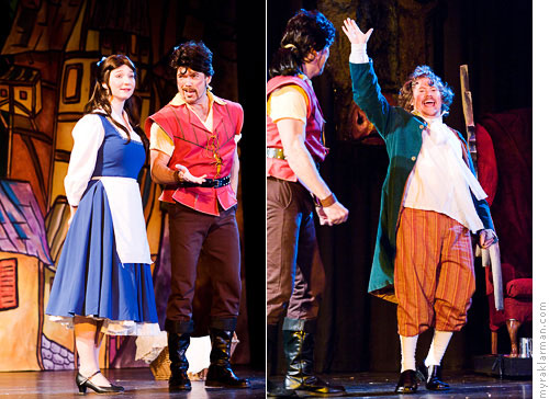 Burns Park Players: Beauty and the Beast | Gaston is determined to get Belle at any cost. [Karen Ostafinski Hulsebus, Jeff Post, Zack Pearlman]