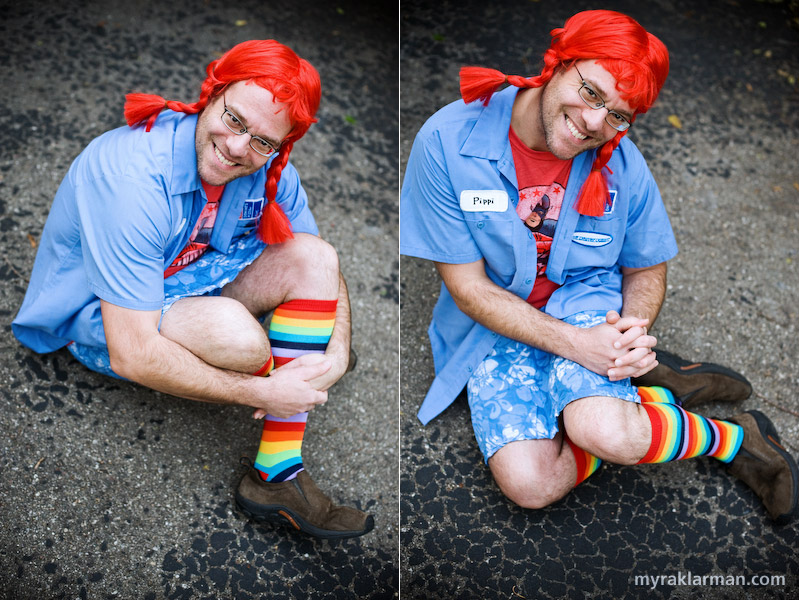 Halloween 2008 | The ever-radiant Pippi poses for senior pictures.