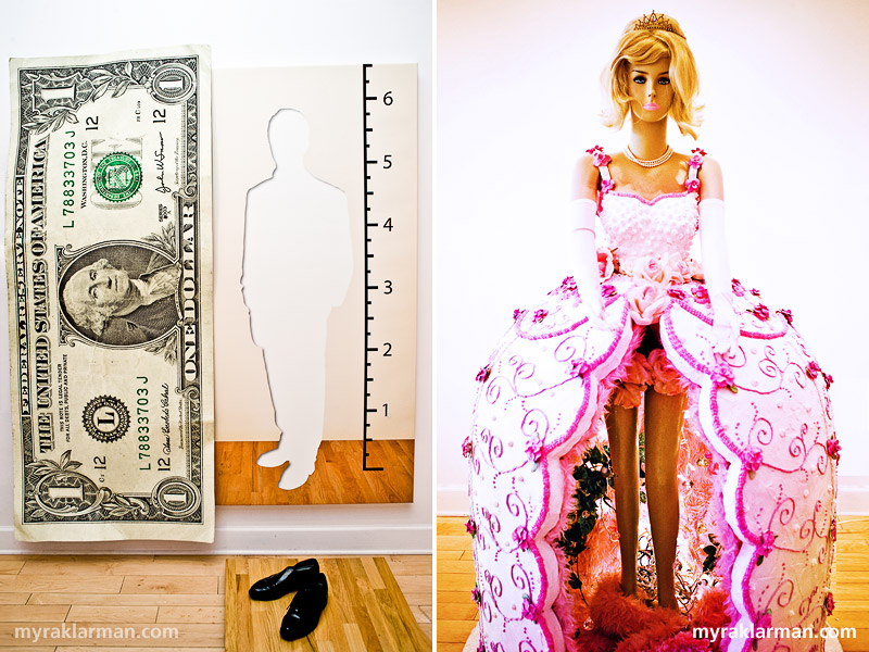 Gallery Project: Step Right Up! | Larger Than Life (Paul Marquardt) | A Feminine Mystique (Julie Renfro + Mike Sivak)