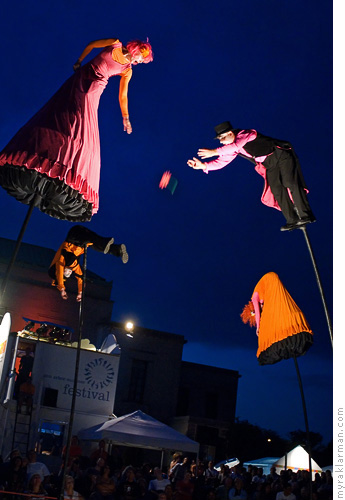 Ann Arbor Summer Festival 2007 | Strange Fruit at night!