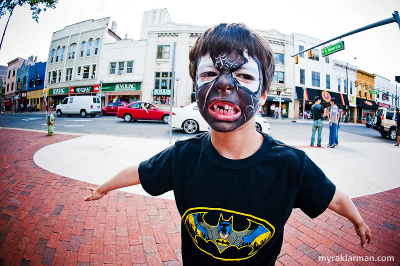 First Friday: Ann Arbor Summer Festival 2009 | It’s a bat… It’s an alien spider symbiote… It’s Supermax!