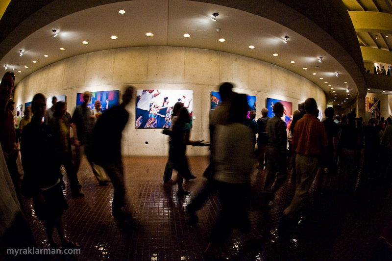 Ann Arbor Summer Festival 2009 | Gratuitous blogger’s-art-in-the-lobby shot. 