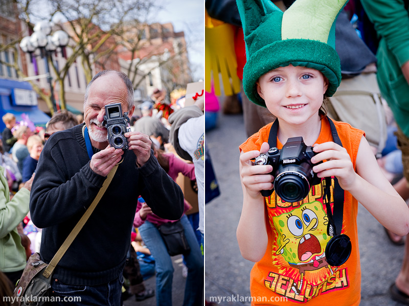 FestiFools 2010 | Of course, photographers love FestiFools. I even spotted a vintage Polaroid camera!