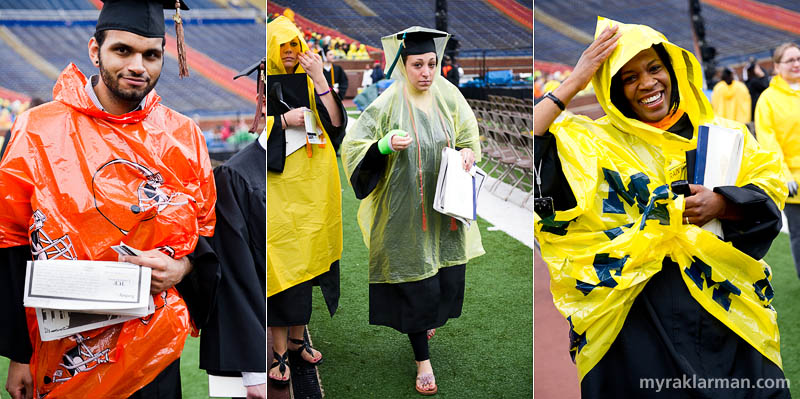 President Obama @ UM Commencement 2010 | The latest in poncho couture