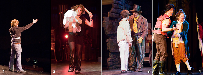 Zack Pearlman: Ann Arbor native breaks into Hollywood | Zack on stage in Ann Arbor: 1. Russian soloist in Fiddler on the Roof (Burns Park Players, 2006) | 2. Cousin Kevin in Tommy (Pioneer Theatre Guild, 2006) | 3. Artful Dodger in Oliver! (Burns Park Players, 2007) | 4. Lefou in Beauty and the Beast (Burns Park Players, 2008) (All images taken by Myra Klarman.)