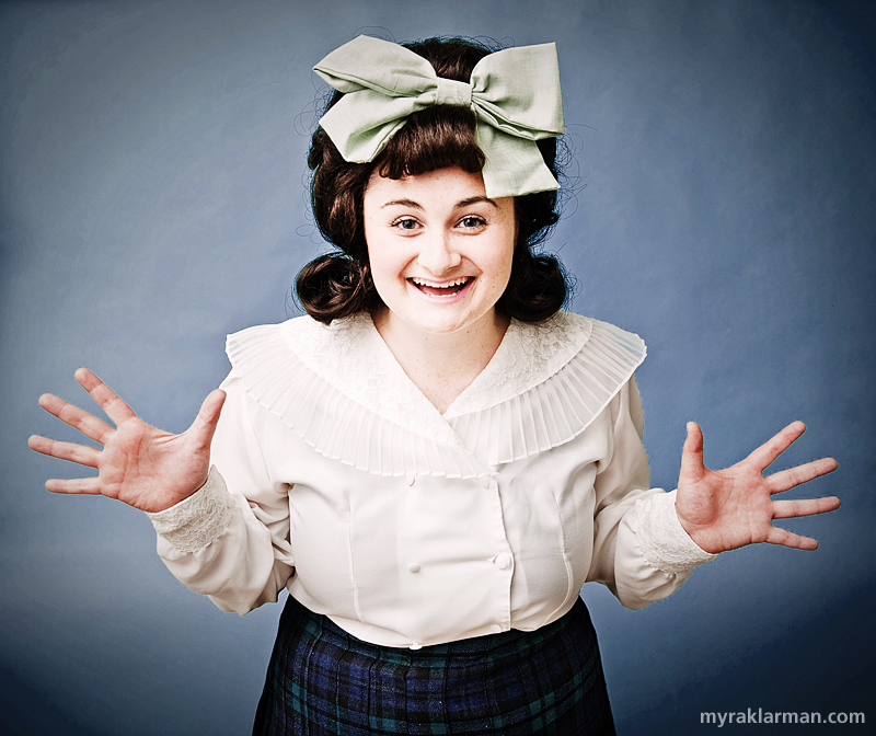 Pioneer Theatre Guild: Hairspray (Publicity Shoot) | Outsider Tracy Turnblad (Grace Gilmore) dances her way to stardom on local daytime TV!