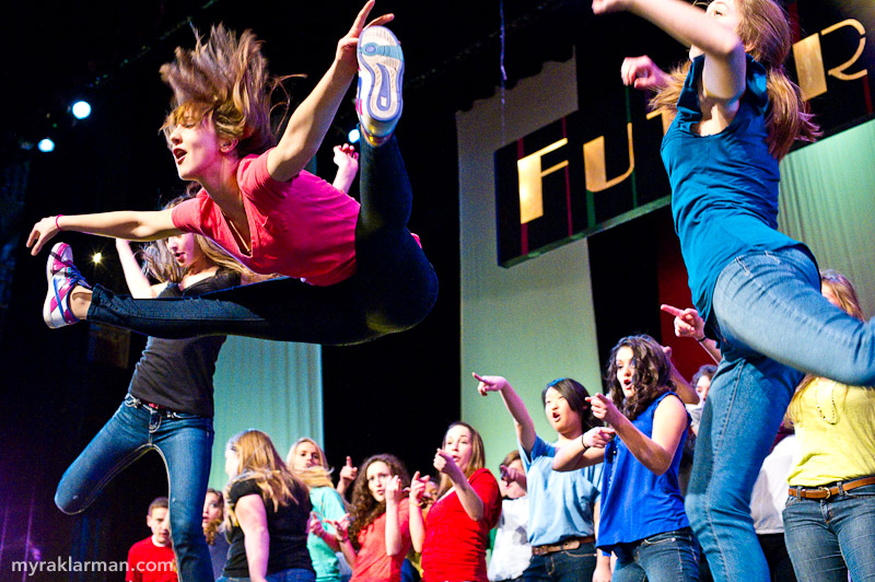 FutureStars 2011 | Molly Cocco gets dramatic air in the Company Medley. 
