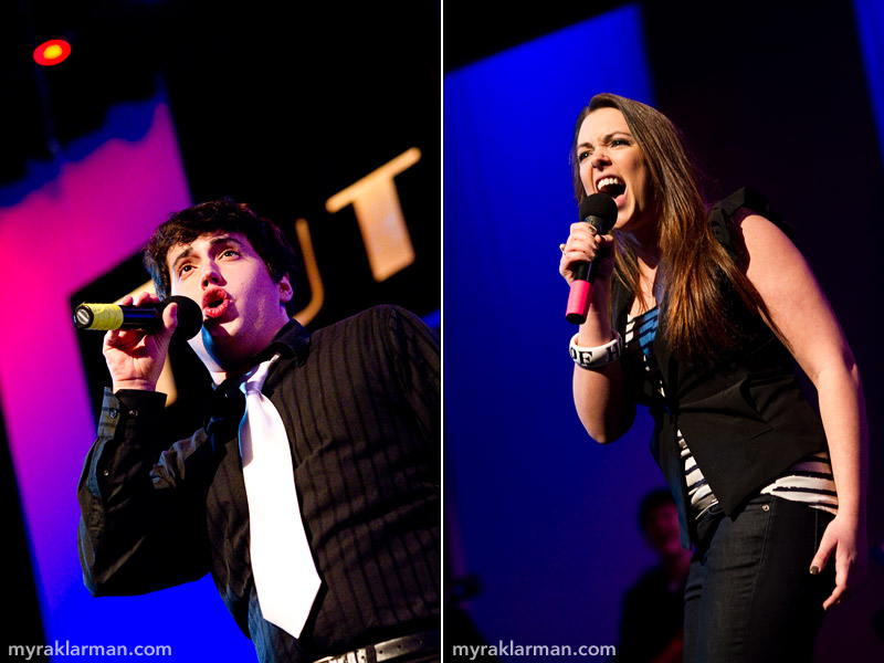 FutureStars 2011 | U-M musical theatre students and FutureStars directors Joel Sparks and Desi Oakley prove to be masterful role models in their duet: We’ll Be a Dream.